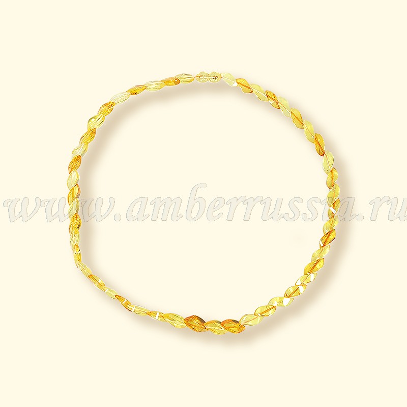 Бусы Янтарь